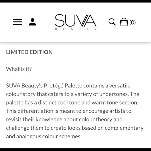 NEW Suva Beauty PROTEGE Eyeshadow Palette 🤍 - Picture 8 of 8